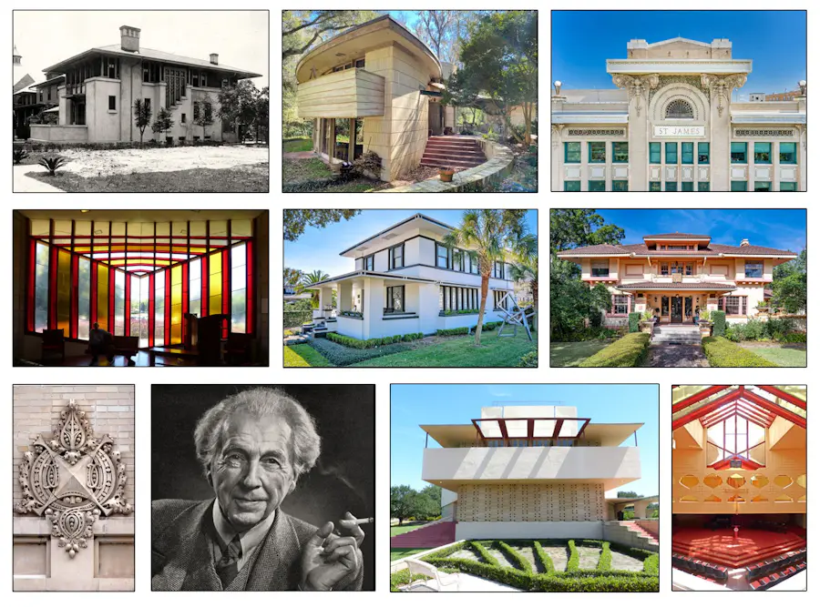 Frank Lloyd Wright influence on FL